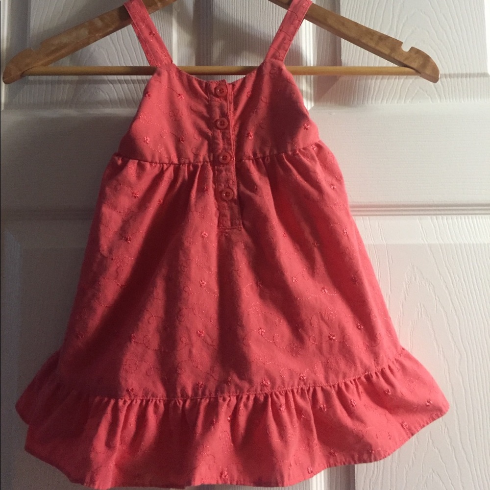 12 months Peach dress